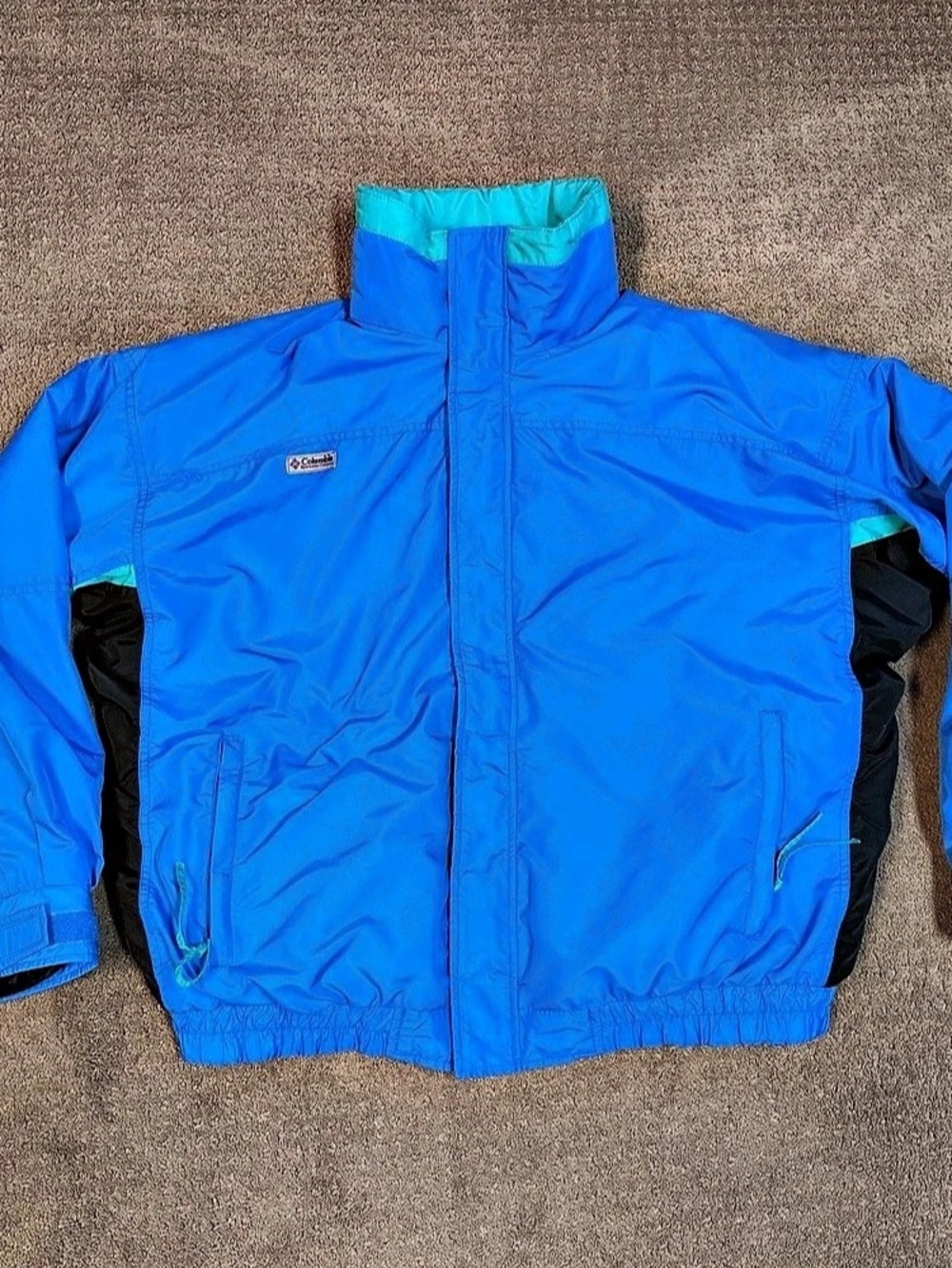 Columbia Bugaboo Blue & Black vintage Jacket